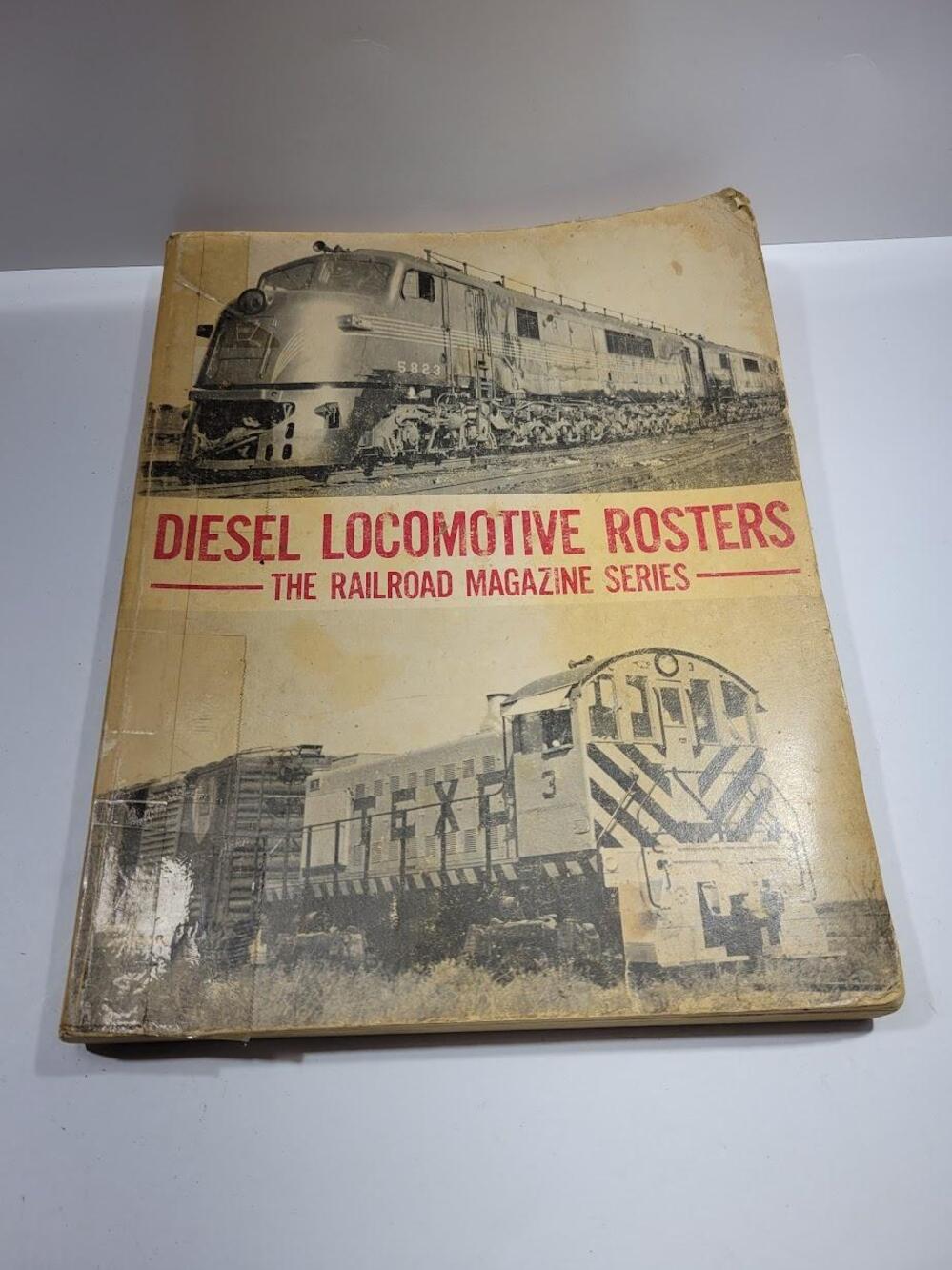 Vintage Diesel Locomotive Rosters Sy Reich Railroad Magazine Series Tan PB USA